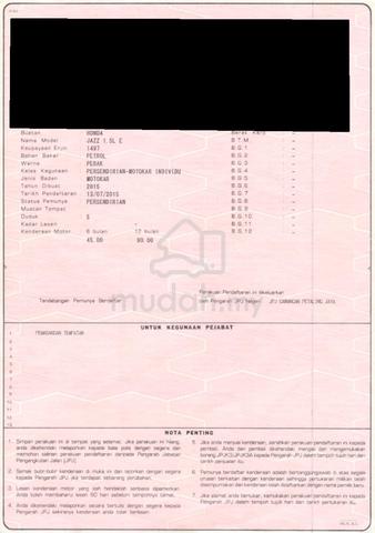 2015 Honda JAZZ 1.5 E (A) ONE CAREFUL OWNER - 4