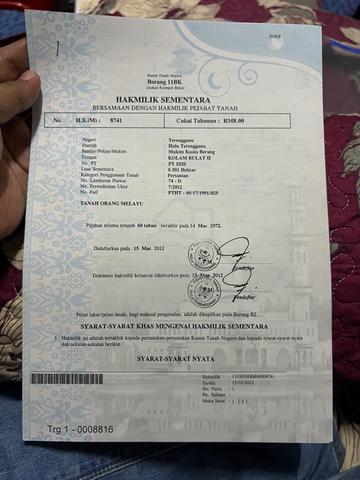 tanah kebun murah 1