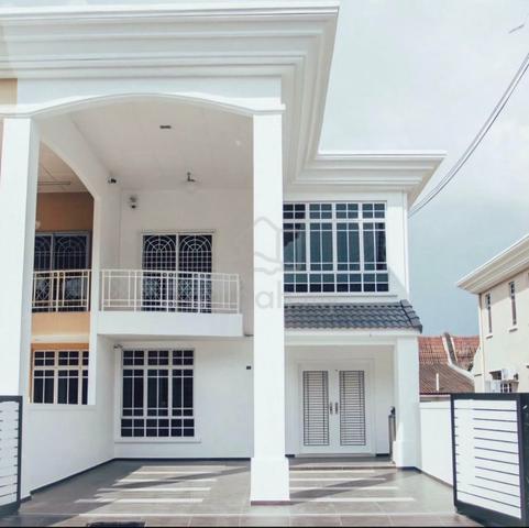 Melaka Bachang Baru Double Storey End Lot Below Bank Value Furnished 1