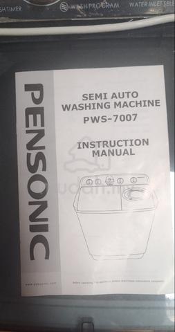 New Pensonic Washing Machine - photo 5 of 5