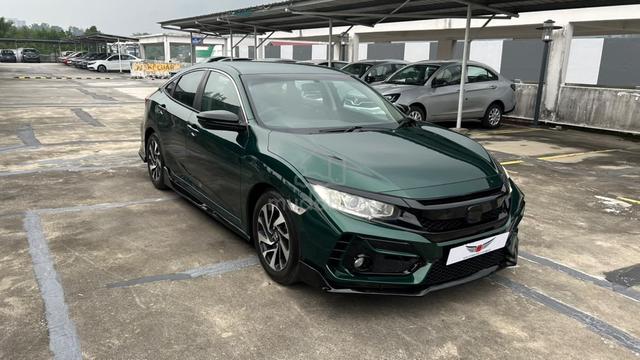 2017 Honda CIVIC 1.8 S I-VTEC (A) M.K.HIJAU TYPE-R - 3