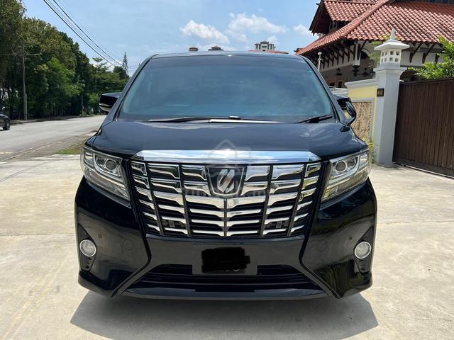 2016 Toyota ALPHARD 2.5 X 8 Seat/ Full Loan/ 3yWty - 2