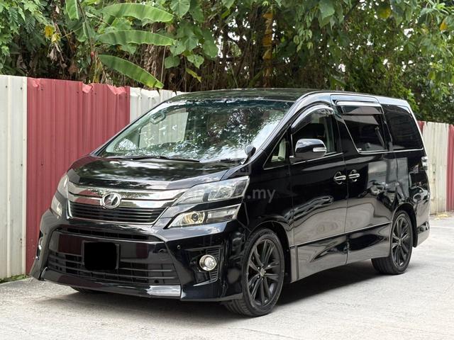 2013 Toyota VELLFIRE 2.4 Z GOLDEN EYES FACELIFT - 2