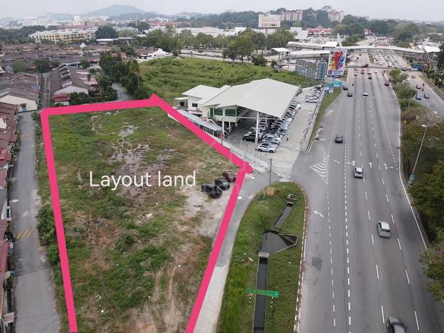 Tanah 0.96 Ekar Status Bangunan Hotel Tepi Highway AMJ Melaka Central 1