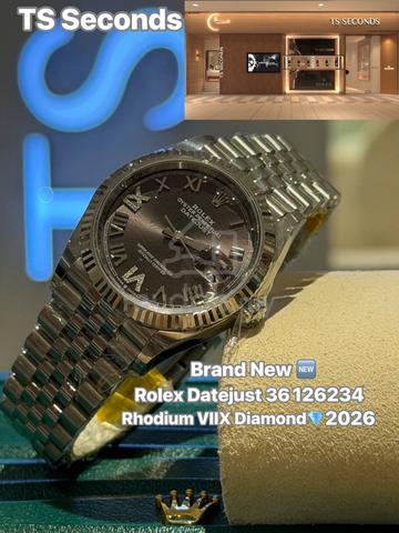 Rolex Datejust 36mm 126234 Rhodium Diamonds 2026 - photo 2 of 5