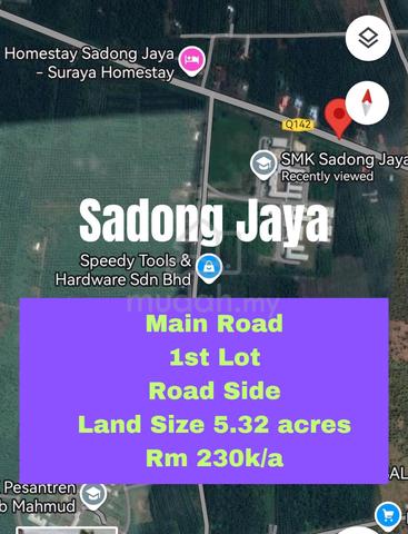 Agricultural Land for Sale @ Sadong Jaya Main Road 1