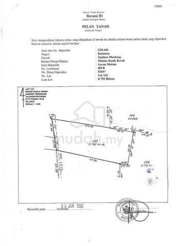 Tanah di Mukim Kuala Kerak 1