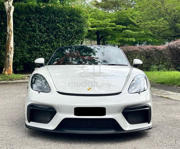 18K KM 2020 Porsche 718 4.0 SPYDER WTY26 Local Akr - 2