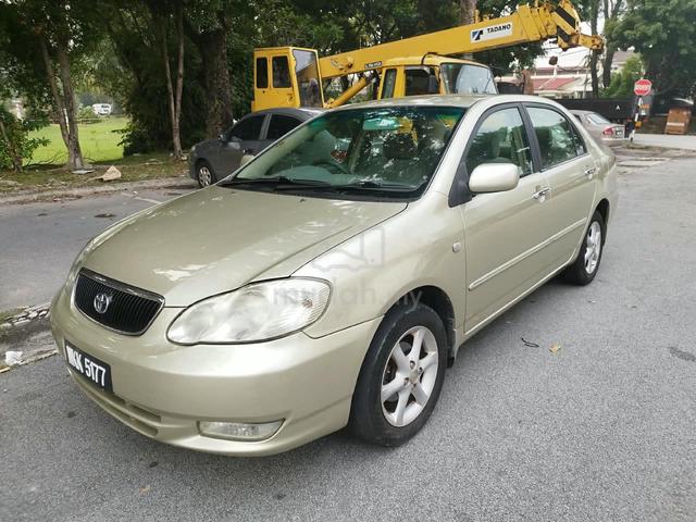 2002 Toyota COROLLA 1.8 ALTIS G MY01 E120 (A) - 2