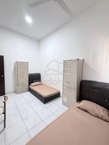 Partially Furnished Melaka Lendu Room For Rent 1