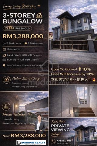 3-Storey Bungalow House (CL999) 1