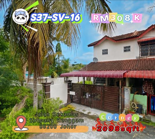 S37-SV-16 📍 Taman Rekamas 3 ，86200 Simpang Renggam Johor 1