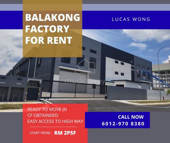 3 Storey Semi-D Factory For Rent 1