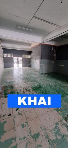 FACING MAIN ROAD Ground Floor Shop Lot For RENT Butterworth Busy Area 1