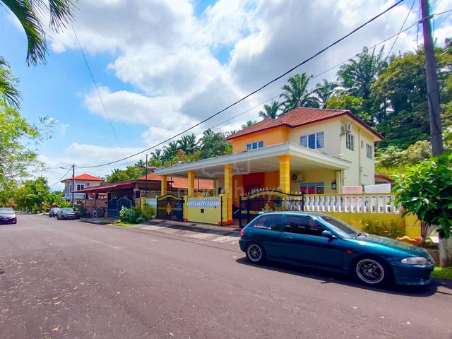 [5 BILIK/FREEHOLD]BANGLOW 2 TKT TMN SAUJANA HEGHTS LENDU ALOR GAJAH Me 1