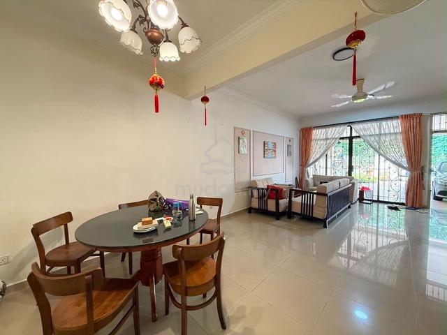 Permas jaya double storey fully furniture unblock view for rent 1