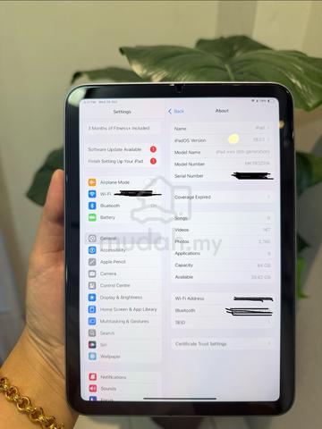 For Sale- ipad Mini 6 (Secondhand-Used) - photo 2 of 6