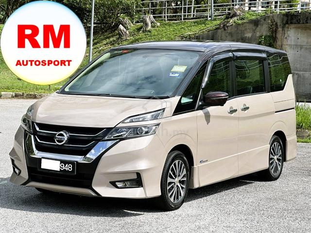 LEATHER SEAT/ROOF MONITOR. Nissan SERENA 2.0L 2019 - 1