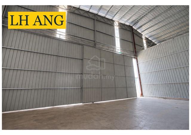 Penang Juru Industrial Area Single Storey Warehouse For Rent 1