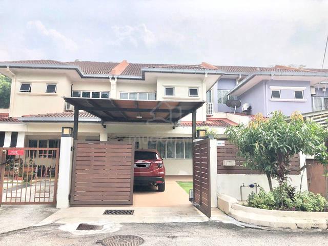 RENO+ENTENDED UNIT‼️Double Storey Terrace Taman Wangsa Maju KL 1