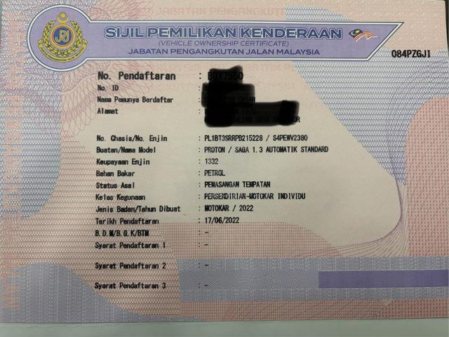 2022 Proton SAGA STANDARD AT 1.3L (A) - 4