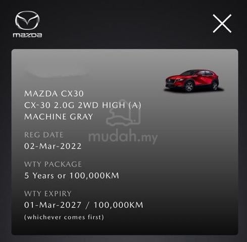 MAZDA CX-30 2.0 HIGH (a) FULL SERVICE RECORD MAZDA - 4