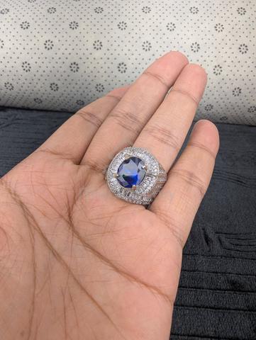 Cincin Batu Nilam Bangkok (Blue Sapphire) - photo 4 of 5