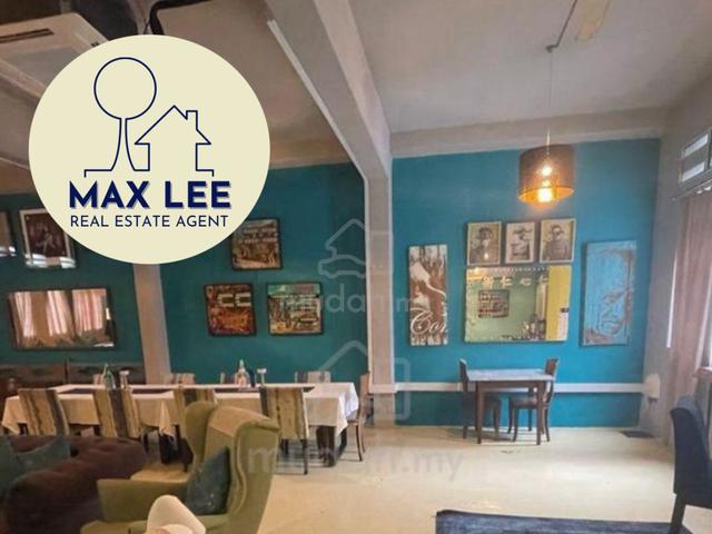 [2-ADJOINED SHOPHOUSE] LEBUH CHINA 5000sf BIG UNIT GEORGETOWN VIEW NOW 1