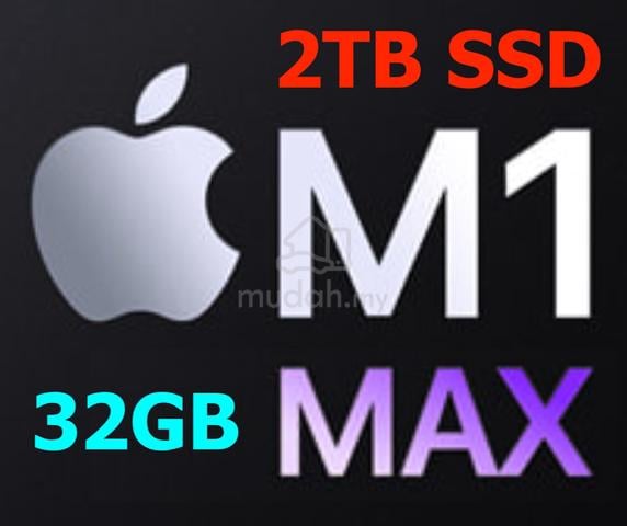 2TB SSD M1 Max Macbook Pro 16" 32GB Ram 32Core GPU - photo 2 of 6
