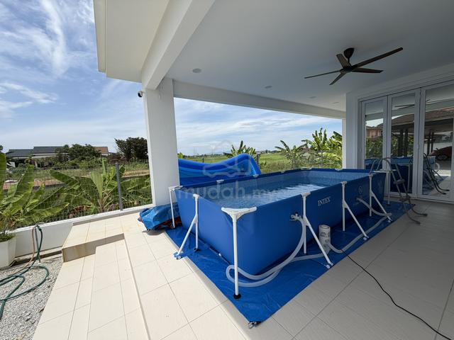 Fullsystem Intex pool 4.5m like new - photo 5 of 6