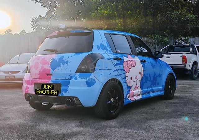 2011 Suzuki SWIFT 1.5 Keyless Hello Kitty cute (A) - 3