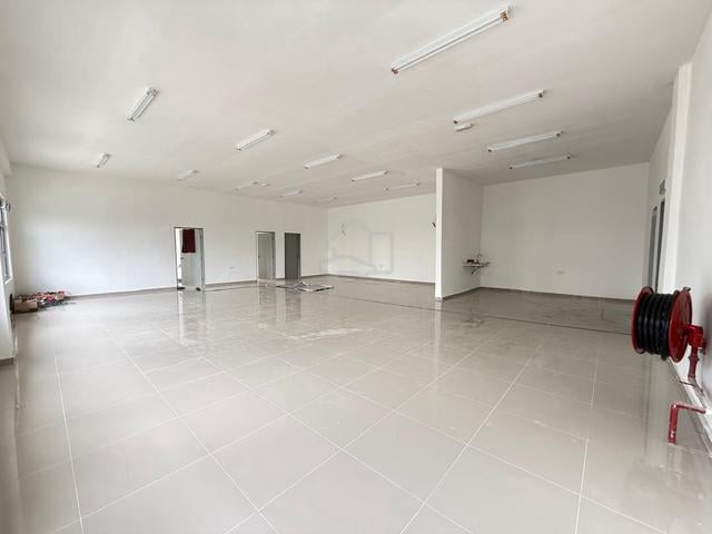 Plentong Permas Jaya, Semi D Light Factory Rent, Fully Covered 1
