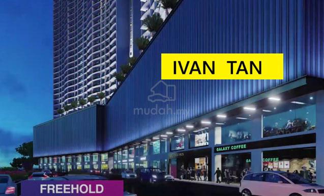 2 sty Commercial New Shop Near Queensbay Shopping Mall 2500sf 1