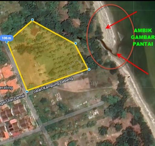 Tanah Pertanian 1st Lot Pantai Sg Ular , Mukim Kuala Kuantan untuk dij 1