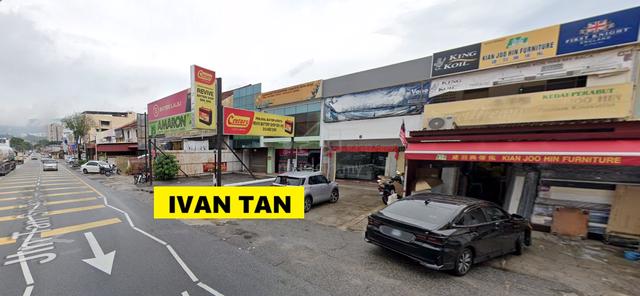 2 sty Shop Jalan Tan Sri Teh Ewe Lim【Main Road】Jelutong, Batu Lanchang 1