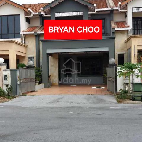 DOUBLE STOREY INTERMEDIATE FOR SALE At LORONG STUTONG KUCHING SARAWAK 1