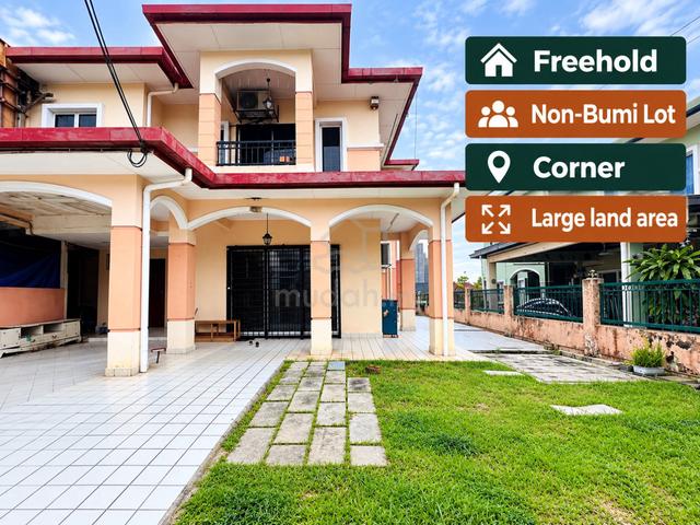 CORNER LOT๐ Large Area / Freehold / Non Bumi 1