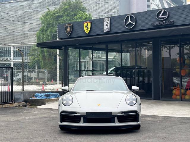 2022 Porsche 911 3.7 TURBO S Crayon Grey,PDLS + - 3