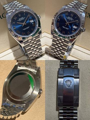 Rolex Oyster Perpetual Datejust 41mm Blue Roman - photo 4 of 5
