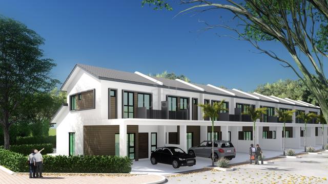 Modern 2-Storey Terrace House in Tasek Gelugor, Penang 1