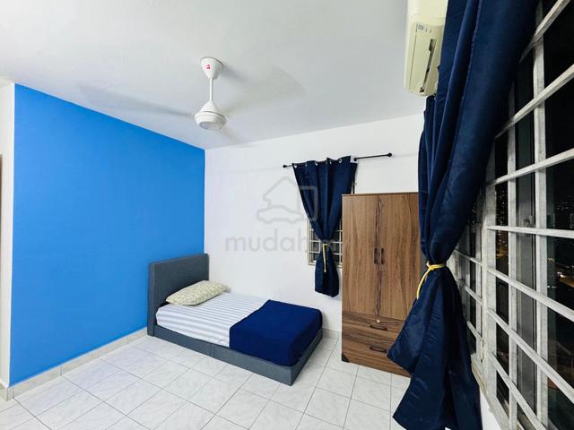 Bilik Single Privacy Lelaki FREE WIFI !! Idaman Sutera Condo Setapak 1