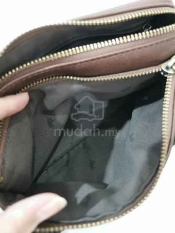 Rav Preloved Design Brown Leather Crossbody Ba - photo 3 of 4