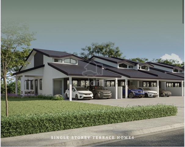 4 bedrooms Single Storey Terrace House @ Jln Matang, Unaco Matang 1