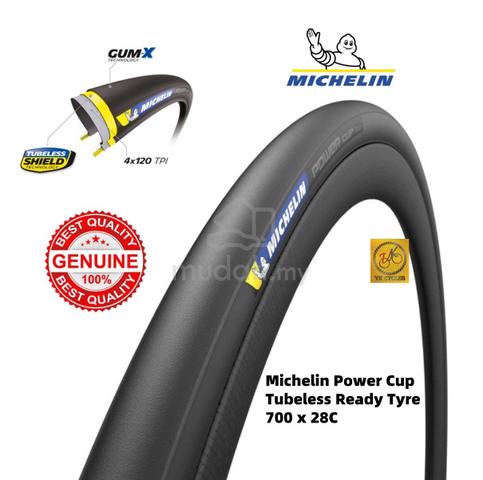 Michelin Power Cup 28c 700x28c Tubeless Tyre TLR Sports Outdoors for sale in Puchong Selangor