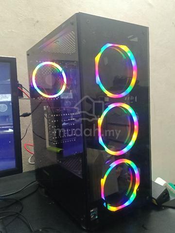 PC gaming fullset free monitor 22 inch plug n play - photo 2 of 6