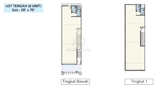 PUSAT PERNIAGAAN AMBANGAN HEIGHT Sungai Petani Double Storey Shop Lot 1
