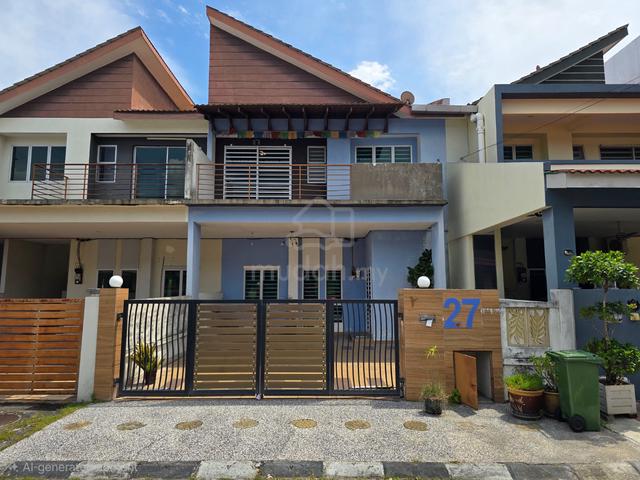 Double Storey House At Bandar Lahat Mines, Lahat, Perak. 1