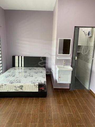 Fully furnished room for rent in kulim square lunas 1