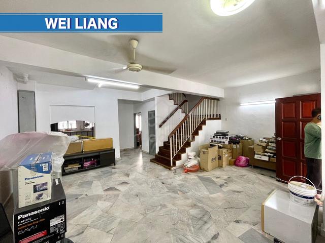 2 Terrace [1800sf] UNBLOCK FRONT VIEW EXTRA FRONTAGE l Farlim Air Itam 1