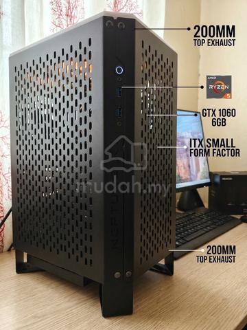 Gaming PC ITX Ryzen 5 2600 GTX1060 6GB 16GB RAM - photo 3 of 4